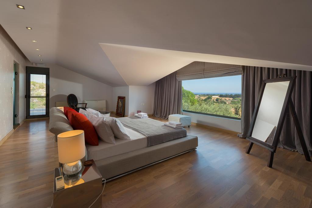 Blue & Green View Villa Ασγούρου Εξωτερικό φωτογραφία